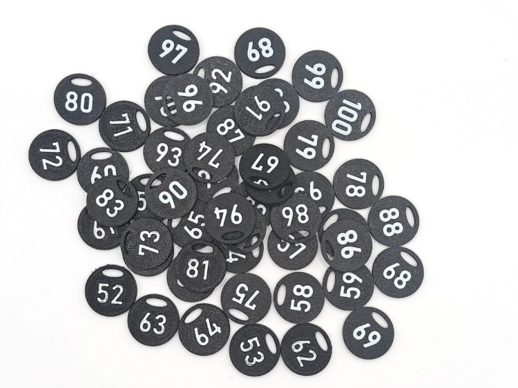 numerki do kluczy 1–50